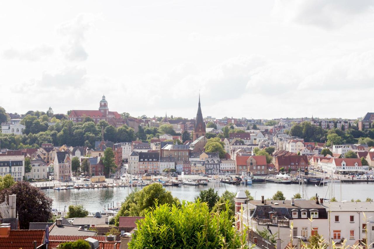 Stadtvilla Mit Hafenpanorama フレンスブルク エクステリア 写真